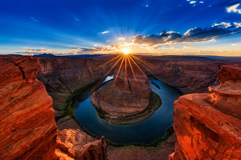 Sunset at the Bend