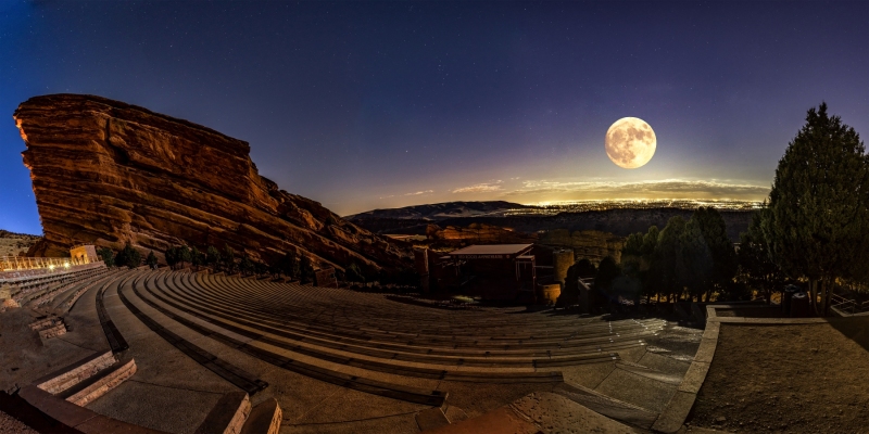 Red Rocks Supermoon